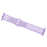 Maxbell Apple 1234 Universal Sports Double-button Silicone Gel Watchband 6