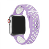 Maxbell Apple 1234 Universal Sports Double-button Silicone Gel Watchband 6