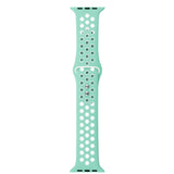 Maxbell Apple 1234 Universal Sports Double-button Silicone Gel Watchband 7