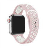 Maxbell Apple 1234 Universal Sports Double-button Silicone Gel Watchband 8