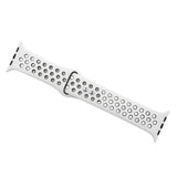 Maxbell Apple 1234 Universal Sports Double-button Silicone Gel Watchband 9