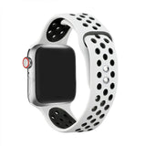 Maxbell Apple 1234 Universal Sports Double-button Silicone Gel Watchband 9
