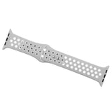 Maxbell Apple 1234 Universal Sports Double-button Silicone Gel Watchband 10