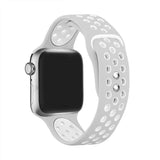 Maxbell Apple 1234 Universal Sports Double-button Silicone Gel Watchband 10