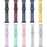 Maxbell Silicone Sport Bracelet Bands Strap for Apple iWATCH1234 38/40MM 1