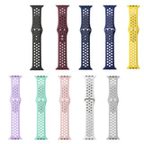 Maxbell Silicone Sport Bracelet Bands Strap for Apple iWATCH1234 38/40MM 1