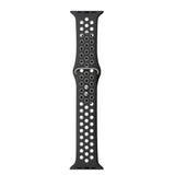 Maxbell Dual-color button Silicone Watchband for Apple iWATCH1234 42/44MM 1