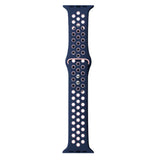 Maxbell Dual-color button Silicone Watchband for Apple iWATCH1234 42/44MM 3