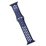 Maxbell Dual-color button Silicone Watchband for Apple iWATCH1234 42/44MM 4