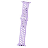 Maxbell Dual-color button Silicone Watchband for Apple iWATCH1234 42/44MM 6