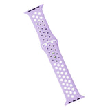 Maxbell Dual-color button Silicone Watchband for Apple iWATCH1234 42/44MM 6