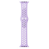 Maxbell Dual-color button Silicone Watchband for Apple iWATCH1234 42/44MM 6