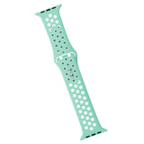 Maxbell Dual-color button Silicone Watchband for Apple iWATCH1234 42/44MM 7