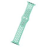 Maxbell Dual-color button Silicone Watchband for Apple iWATCH1234 42/44MM 7