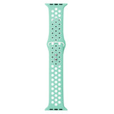 Maxbell Dual-color button Silicone Watchband for Apple iWATCH1234 42/44MM 7