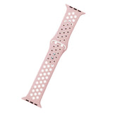 Maxbell Dual-color button Silicone Watchband for Apple iWATCH1234 42/44MM 8