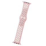Maxbell Dual-color button Silicone Watchband for Apple iWATCH1234 42/44MM 8