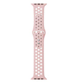 Maxbell Dual-color button Silicone Watchband for Apple iWATCH1234 42/44MM 8