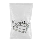 Maxbell Screen Protector Case for Apple Watch 3/2/1 42mm/38mm Cover 38mm sliver