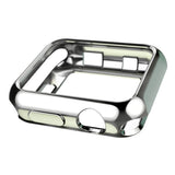 Maxbell Screen Protector Case for Apple Watch 3/2/1 42mm/38mm Cover 38mm sliver