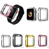 Maxbell Screen Protector Case for Apple Watch 3/2/1 42mm/38mm Cover 38mm sliver
