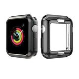Maxbell Screen Protector Case for Apple Watch 3/2/1 42mm/38mm Cover 38mm black
