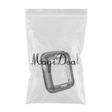 Maxbell Screen Protector Case for Apple Watch 3/2/1 42mm/38mm Cover 38mm black