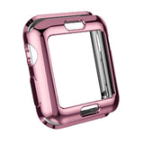 Maxbell Screen Protector Case for Apple Watch 3/2/1 42mm/38mm Cover 42mm pink