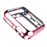Maxbell Screen Protector Case for Apple Watch 3/2/1 42mm/38mm Cover 42mm pink