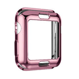 Maxbell Screen Protector Case for Apple Watch 3/2/1 42mm/38mm Cover 42mm pink