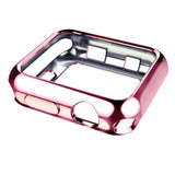 Maxbell Screen Protector Case for Apple Watch 3/2/1 42mm/38mm Cover 42mm pink