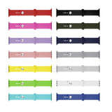 Maxbell Motion-type round-button silicone wristband for Apple iWatch 1234 watchband 1