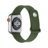Maxbell Motion-type round-button silicone wristband for Apple iWatch 1234 watchband 2