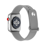 Maxbell Motion-type round-button silicone wristband for Apple iWatch 1234 watchband 4