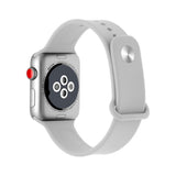 Maxbell Motion-type round-button silicone wristband for Apple iWatch 1234 watchband 5