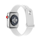 Maxbell Motion-type round-button silicone wristband for Apple iWatch 1234 watchband 6