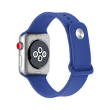 Maxbell Motion-type round-button silicone wristband for Apple iWatch 1234 watchband 7
