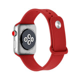 Maxbell Motion-type round-button silicone wristband for Apple iWatch 1234 watchband 8