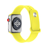 Maxbell Motion-type round-button silicone wristband for Apple iWatch 1234 watchband 12