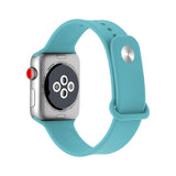 Maxbell Motion-type round-button silicone wristband for Apple iWatch 1234 watchband 14