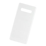 Maxbell Back Glass Panel Battery Cover without Camera Lens for Samsung S10 White