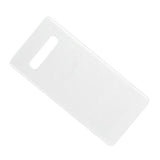 Maxbell Back Glass Panel Battery Cover without Camera Lens for Samsung S10 White