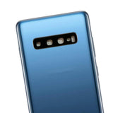 Maxbell Back Glass Replacement Battery Cover Compatible for Samsung S10 Blue