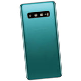 Maxbell Back Glass Replacement Battery Cover Compatible for Samsung S10 Green