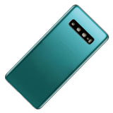 Maxbell Back Glass Replacement Battery Cover Compatible for Samsung S10 Green