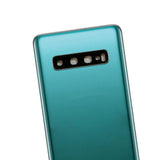 Maxbell Back Glass Replacement Battery Cover Compatible for Samsung S10 Green