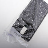 Maxbell Glitter Luxury Bling Back Phone Case Cover + Wristband for OPPO R17Pro Black