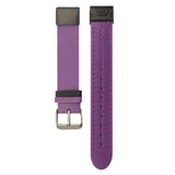 Max Watch Strap Band Silicone For Garmin Fenix 5S/5S Plus Purple+Black