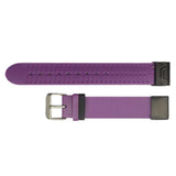 Max Watch Strap Band Silicone For Garmin Fenix 5S/5S Plus Purple+Black