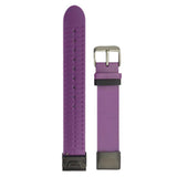 Max Watch Strap Band Silicone For Garmin Fenix 5S/5S Plus Purple+Black